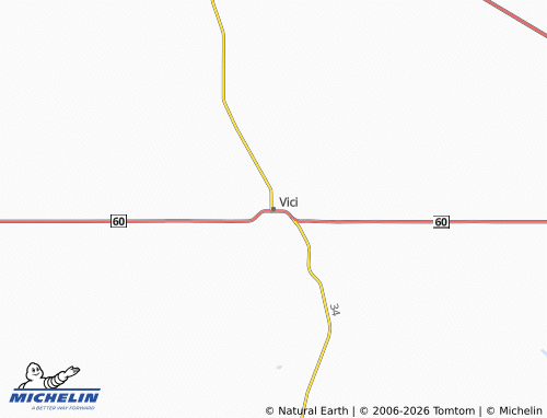 Mapa MICHELIN Vici - ViaMichelin