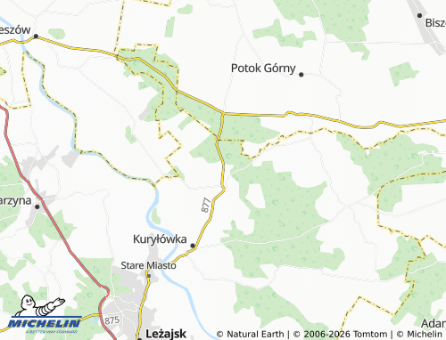 MICHELIN Kulno map - ViaMichelin