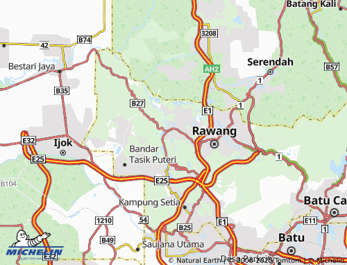 MICHELIN Taman Velox map - ViaMichelin