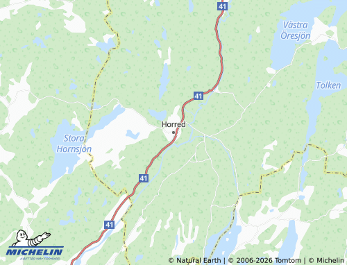 Carte MICHELIN Horred - ViaMichelin