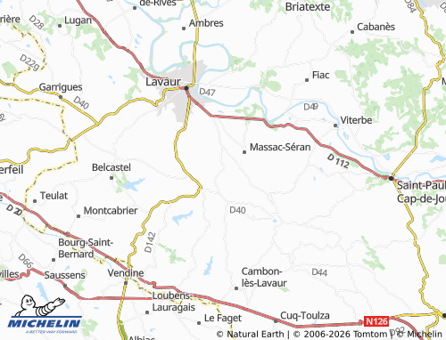 MICHELIN Marzens map - ViaMichelin