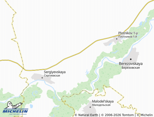 MICHELIN-Landkarte Gorin - ViaMichelin