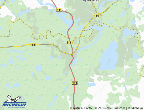 MICHELIN Kaltanėnai map - ViaMichelin