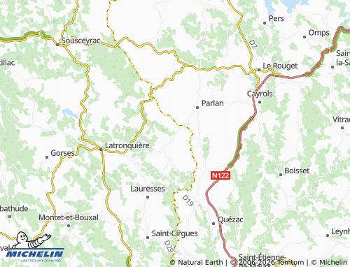MICHELIN Bessonies map - ViaMichelin
