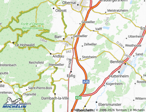Mapa MICHELIN Saint-Pierre - ViaMichelin