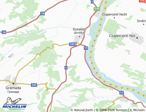 Mappa MICHELIN Zheglitsa - ViaMichelin