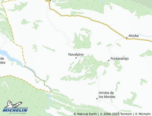 MICHELIN Navalpino map - ViaMichelin