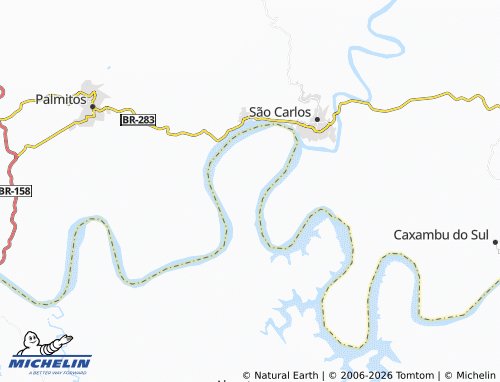 Mapa MICHELIN Volta Grande - ViaMichelin