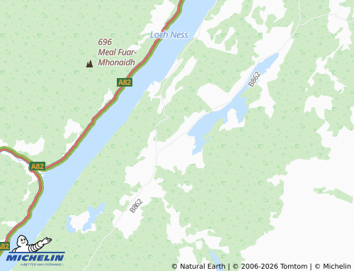 Carte MICHELIN Bailebeag - ViaMichelin