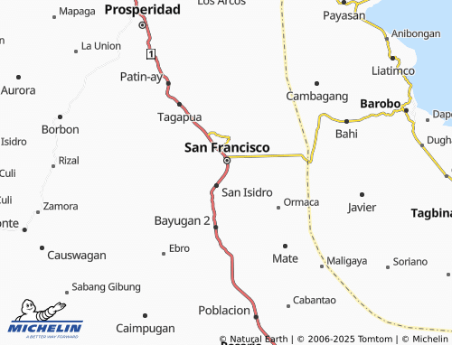 MICHELIN Karaus map - ViaMichelin