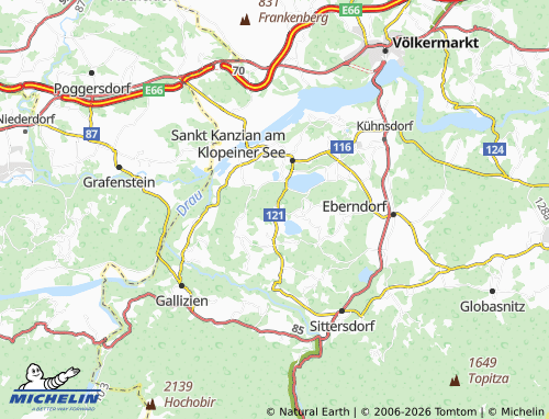 MICHELIN Unternarrach map - ViaMichelin