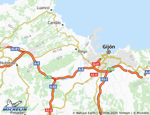 Carte MICHELIN Poago - ViaMichelin