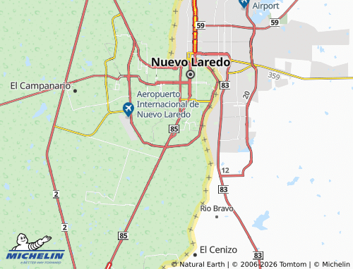 Mapa MICHELIN Issste - ViaMichelin