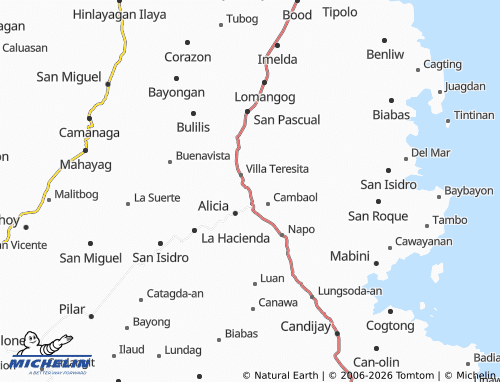 MICHELIN Cabatang map - ViaMichelin
