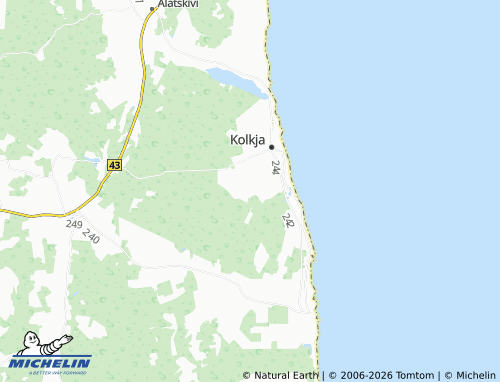 Mapa MICHELIN Sipelga - ViaMichelin