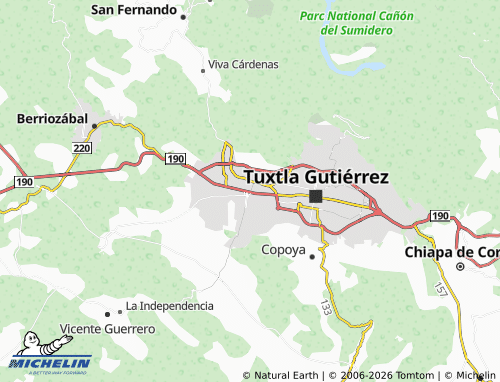 Mapa MICHELIN Villa Catazaja - ViaMichelin