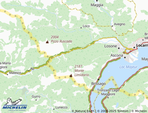 MICHELIN Rasa map - ViaMichelin