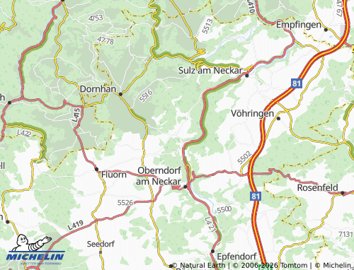 Mapa MICHELIN Weiden - ViaMichelin