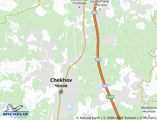 Carte MICHELIN Chepelevo - ViaMichelin