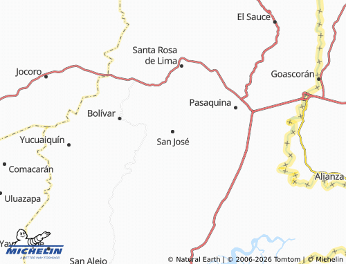 Mappa MICHELIN San José - ViaMichelin