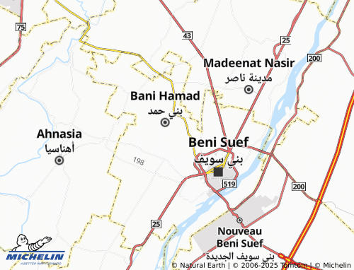 Carte MICHELIN al-Hukkamnah - ViaMichelin