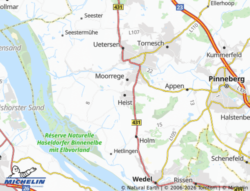 MICHELIN Heist map - ViaMichelin