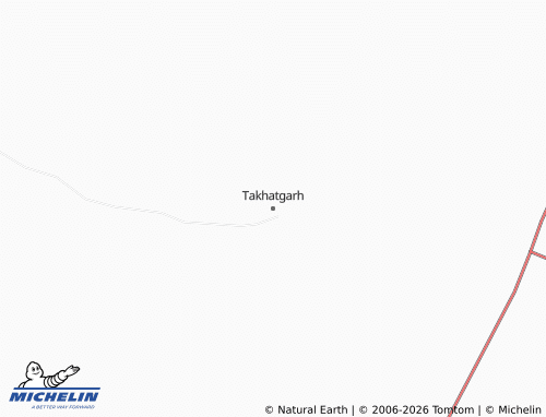 Carte MICHELIN Takhatgarh - ViaMichelin