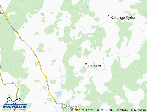 MICHELIN Poggen map - ViaMichelin