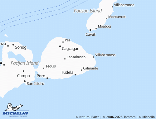 MICHELIN Secante Bag-O map - ViaMichelin