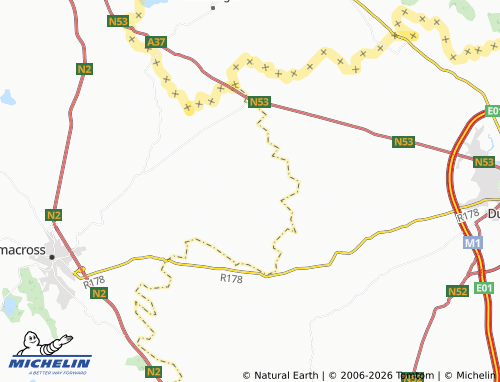 Mapa MICHELIN Inniskeen - ViaMichelin