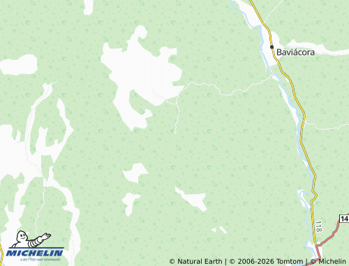 Mappa MICHELIN El Jaralito - ViaMichelin
