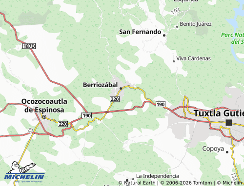 Mappa MICHELIN Linda Vista - ViaMichelin