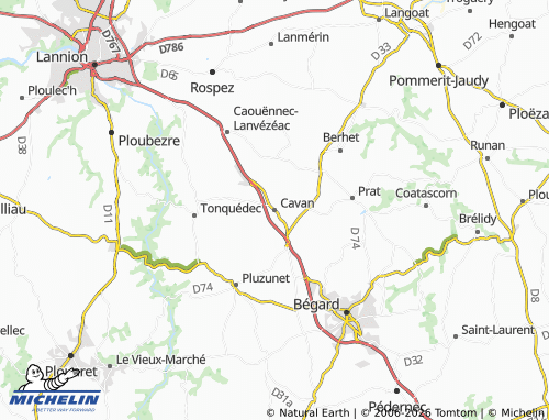 Mappa MICHELIN Cavan - ViaMichelin