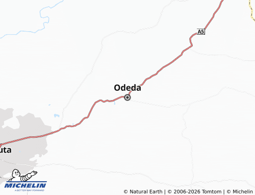 Mappa MICHELIN Odeda - ViaMichelin