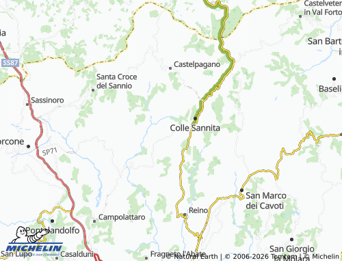 Mapa MICHELIN Circello - ViaMichelin