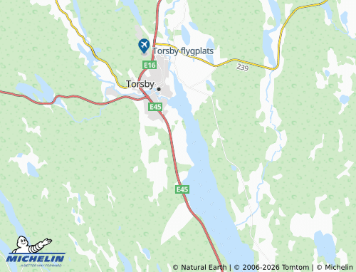 MICHELIN Svenneby map - ViaMichelin