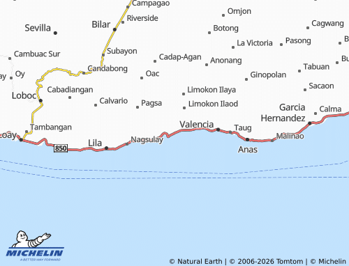 MICHELIN Sawang map - ViaMichelin