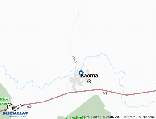MICHELIN Muyangana map - ViaMichelin