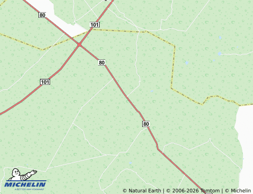MICHELIN El Tepeyac map - ViaMichelin