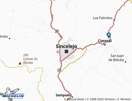 MICHELIN La Pajuela map - ViaMichelin