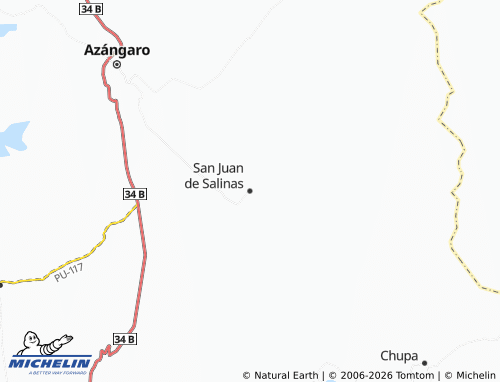 Mapa MICHELIN San Juan de Salinas - ViaMichelin