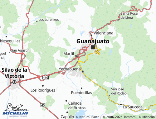 MICHELIN Villa Las Palmas map - ViaMichelin