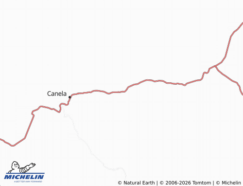 Mappa MICHELIN Canela Alta - ViaMichelin