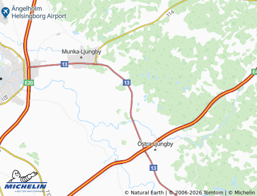 Mapa MICHELIN Össjö - ViaMichelin