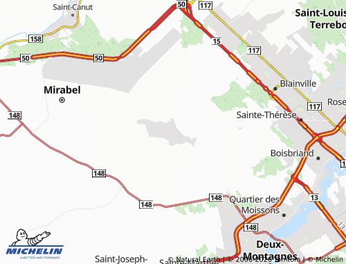 Kaart MICHELIN Saint-Augustin - ViaMichelin