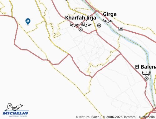 MICHELIN El Zankor map - ViaMichelin