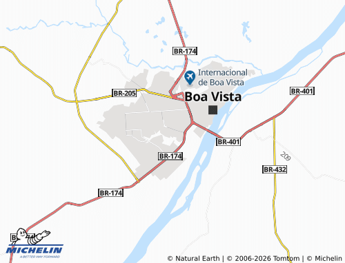 MICHELIN Centenário map - ViaMichelin