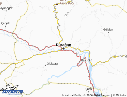 Mappa MICHELIN Durağan - ViaMichelin