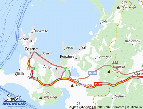 MICHELIN Şifne map - ViaMichelin