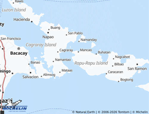 MICHELIN Liguan map - ViaMichelin